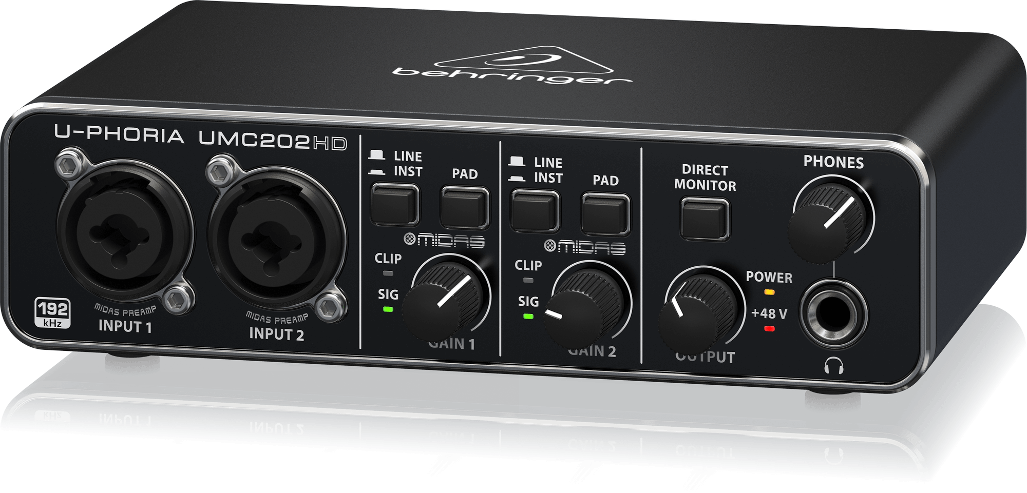 Behringer U-PHORIA UMC202HD audio-interface